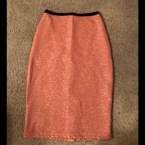 Pink Pencil Skirt